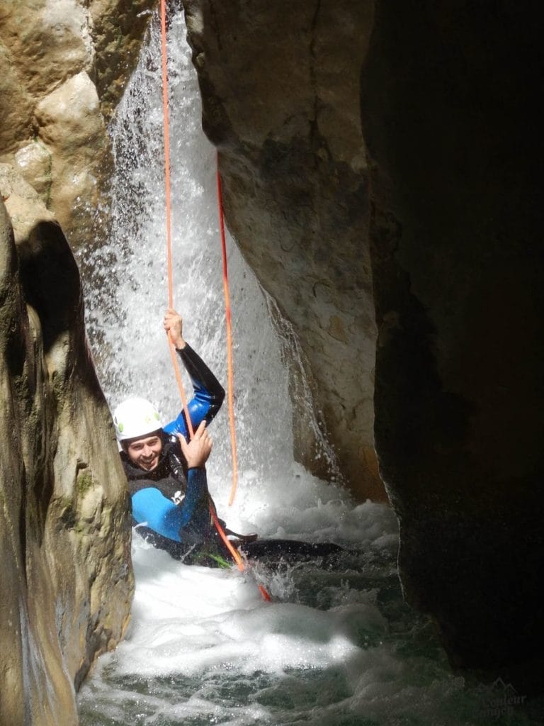 canyoning-aiglun-verdon-rappel