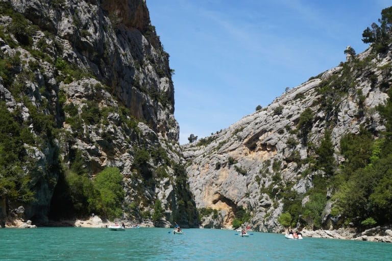 Les coins de baignades dans les gorges du Verdon - Couleur Canyon