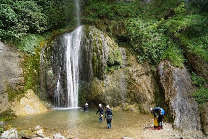 Cascade de Courmes, gorges du Loup