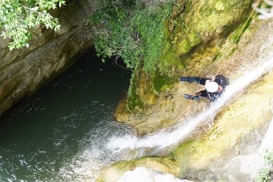 rappel-canyoning-nice