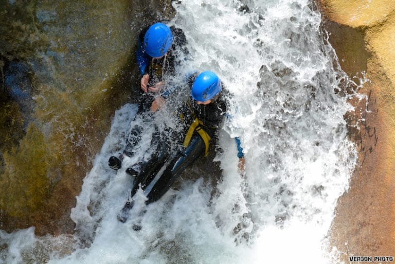 Un enterrement de vie de garçon en mode canyoning