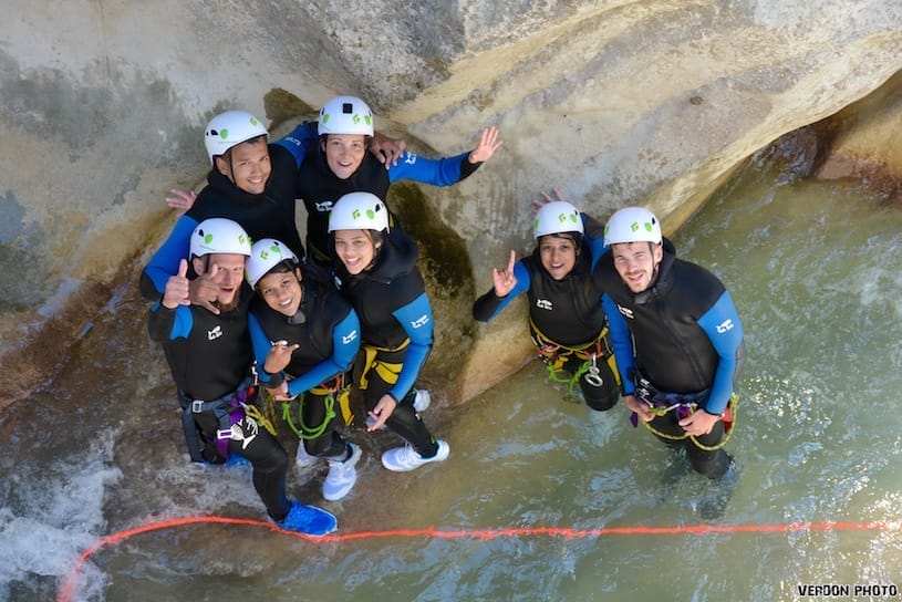 evg et evjf en canyoning