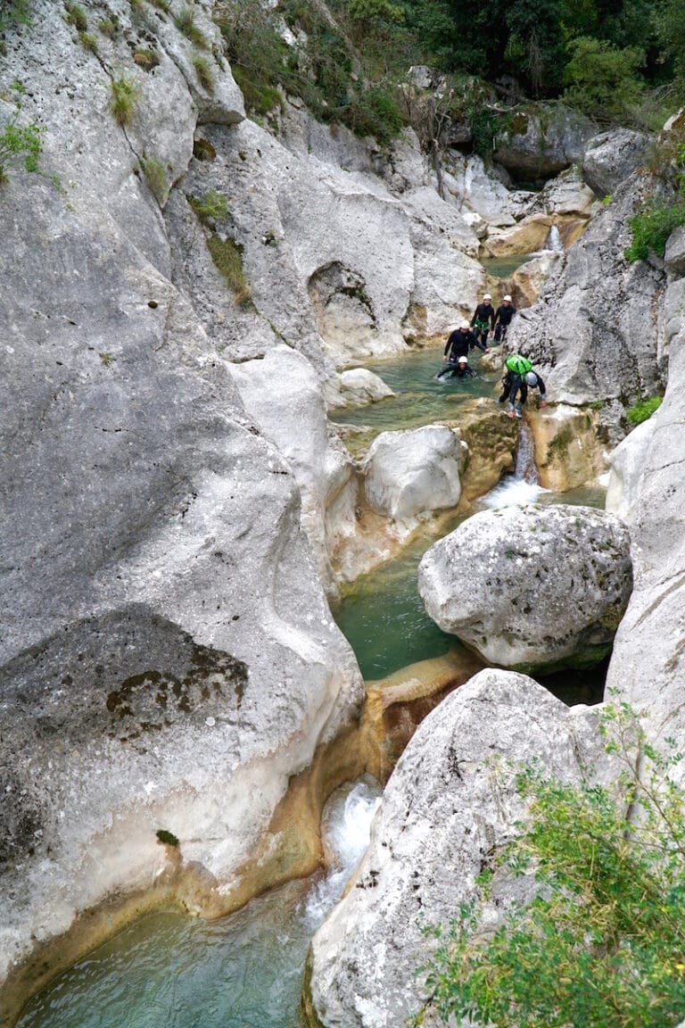 marche-canyoning